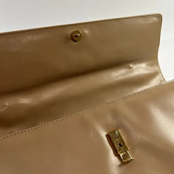 【6MK】Givenchy Beige Leather Handbag sku#85257 (gently used) - Picture 12 of 16